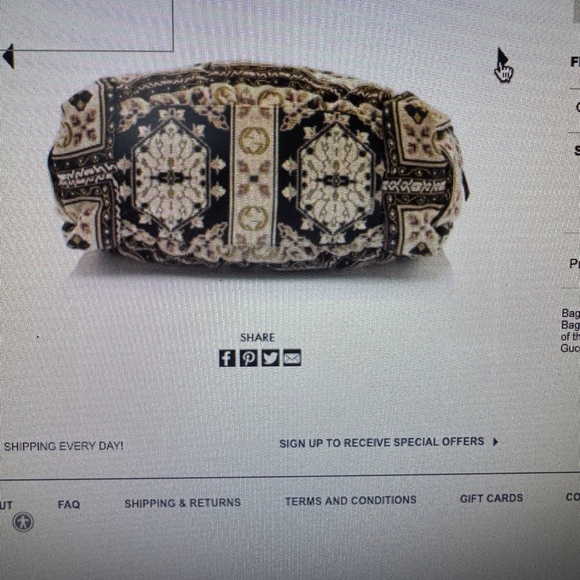 AUTHENTIC GUCCI HYSTERIA LARGE TAPESTRY DUFFLE TOTE/ PRE OWNED/ AUTENTICATED - Picture 5 of 10